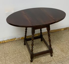 Adorable Small Antique Drop Leaf Table