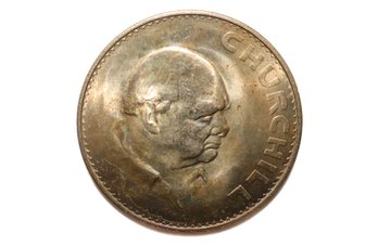 1965 Elizabeth II Commemorative Crown Winston Churchill