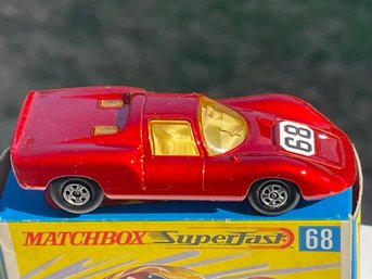 #68 MATCHBOX LESNEY SUPERFAST 68 'PORSCHE 910' . VGC IN VG ORIGINAL BOX