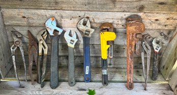 Miscellaneous Wrenches, Work Force And More  Lot- J