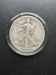 1934-S Walking Liberty Silver Half Dollar