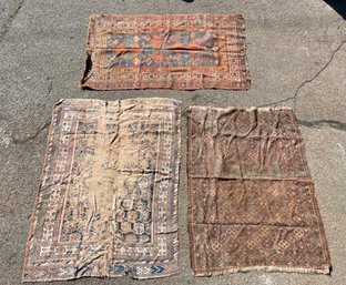 Three Vintage Area Rugs