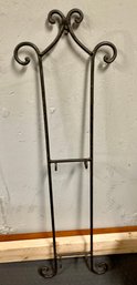 Wrought Iron Plate Rack Or Picture Holder  Or Anything You Can Think Of