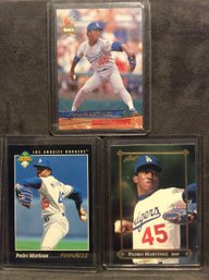 Lot Of 3 1992-1993 Pedro Martinez Rookie Cards - M