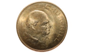 1965 Elizabeth II Commemorative Crown Winston Churchill