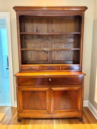 Lewis Mittman English Style Bookcase & Secretary Desk (LOC:W2)