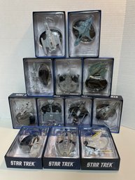 12X Eaglemoss ,LTD Star Trek Models. (#34)