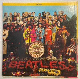 The Beatles - Sgt. Peppers Lonely Hearts Club Band SMAS-2653 VG W/ Uncut Cut-out Sheet!
