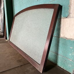 A Large Wood Framed Window With Original Textured Glass