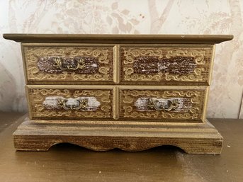 Vintage French Provincial Jewelry Box