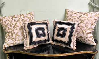 Luxe Throw Pillows, Some Down