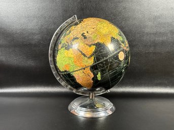 A Vintage World Globe By Weber Costello Co.