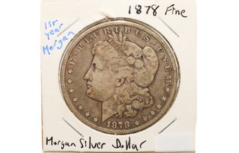 1878 Morgan Silver Dollar