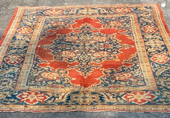 A Vintage Sultanabad (Persian) Wool Rug