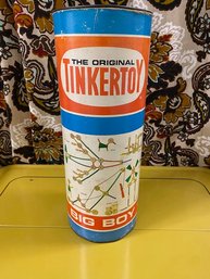 Vintage Canister Of Tinker Toys