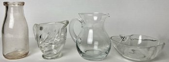 Lot Of Small Misc. Vintage Glassware (4)