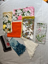 Collection Of Vintage Handkerchiefs