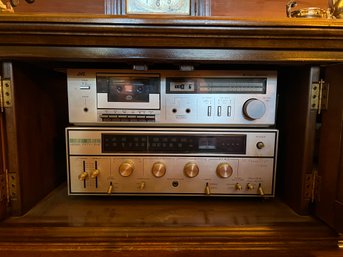 JVC KD D2 Cassette Deck & KLH Model 51 Stereo Reciever