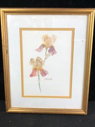 K. Messersmith Floral Watercolor Art