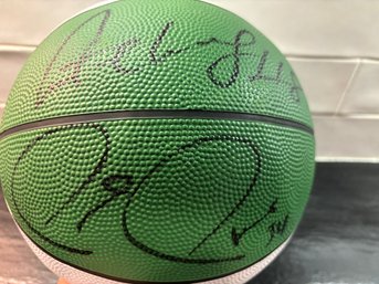 Autographed Boston Celtics Basketball