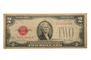 1928-G $2 Legal Tender Red Seal Note