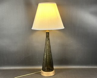 Mid-Century Modern Glass Table Lamp