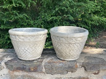 Pair Of Outdoor Planter Pots