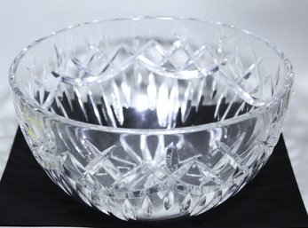 Large Fifth Avenue Crystal Center Bowl Made In Ireland