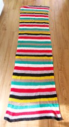 Striped Crochet Runner