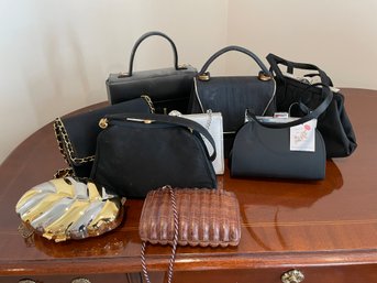 Collection Of Nine Small Handbags And Purses.(E)