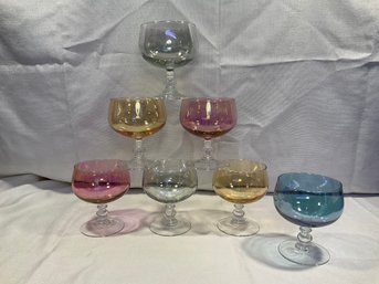 Vintage French Luminac Goblets