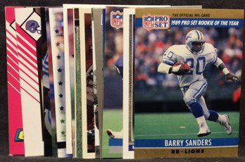 Lot Of 20 Assorted Barry Sanders Cards - M