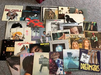 30 PC Lot Vinyl Records Albums (Lot C) Bowie, Chicago, Chick Korea, Bruce, Foreigner Plus