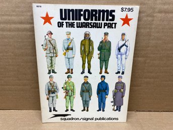 Uniforms Of The Warsaw Pact. 64 Page Illustrated Soft Cover Book. Yes Shipping.