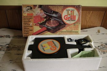 Vintage Super Fast Lil Grill From Farberware In Original Box