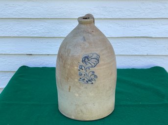 Antique Seymour And Bosworth Hartford CT 4 Gallon Stoneware Crock