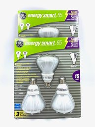 New Old Stock Pair Of GE Energy Smart 65 R30 Indoor Floodlight Bulbs
