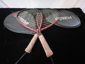Pair Of Ektelon Racquetball Rackets
