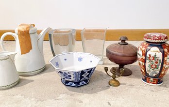 Vintage Ceramics And Glass Assortment