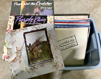 Vintage Vinyl Album Lot ~ 20 Albums ~ Led Zepplin, Prince, Genesis, Toto & More