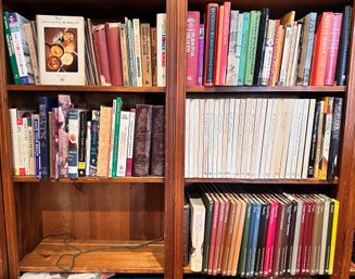 Over 140 Books: Cook Books & Healing Through Food, Some Vintage & Childrens