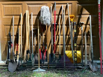 A Large Assortment Of Yard & Garden Tools For Every Season