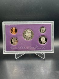 1993 United States Proof Set NO BOX/COA