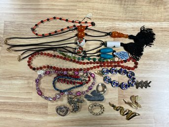 Mixed Lot Of Costume Necklaces