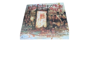 Vintage Black Sabbath 'mob Rules' Album