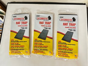 New, Never Used 3-48RNHP CatchMaster Stick With The Best Rat Trap Non-toxic Glue Traps Contains 6 Traps. SW-E2