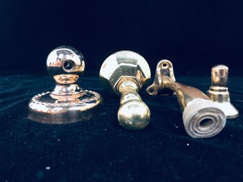 Assorted Bell, Doorstop And Handle Set