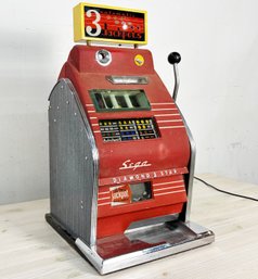 A Vintage Sega Diamond 3 Star Slot Machine