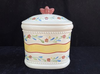 Vintage Handmade For Nonni's Cookie Jar