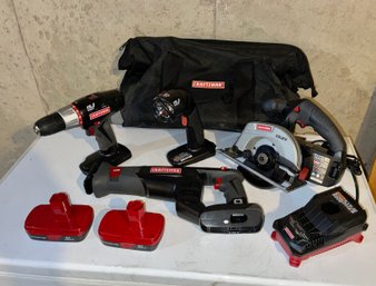 New Craftsman 4-Piece Lithium Ion Tool Combo Kit - Lot 2 Of 2